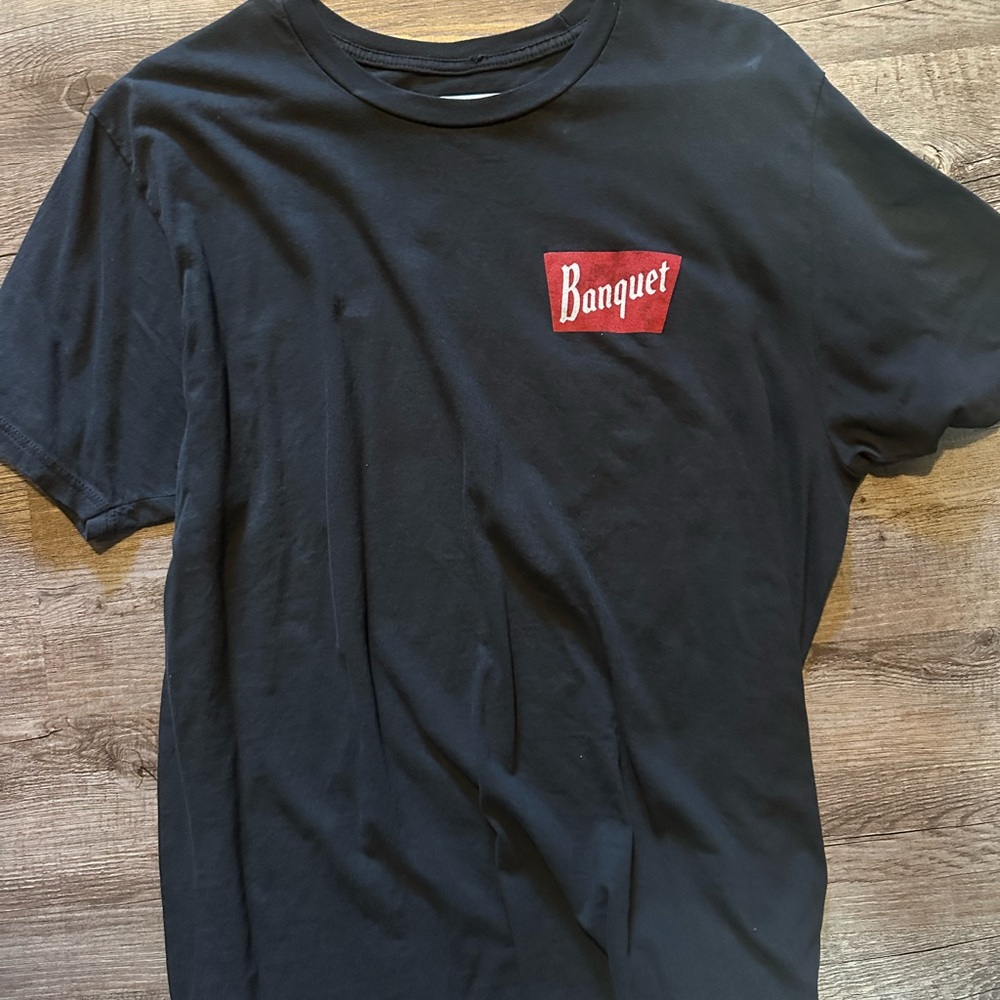 Charcoal Gray Coors Banquet T-Shirt for Men